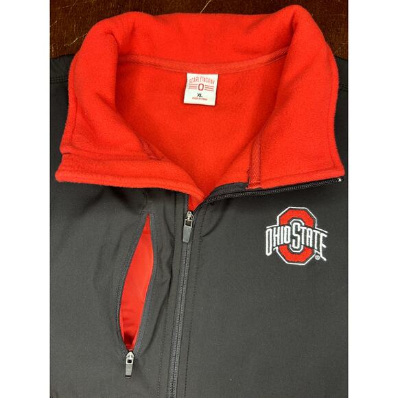 The Ohio State University The North Face Patagonia Style Fleece Jacket Size XL - Picture 3 of 16